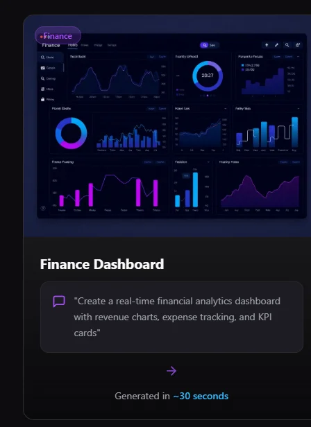 Finance Dashboard Demo
